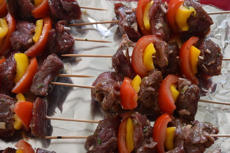 Brochettes de boeuf marinées2