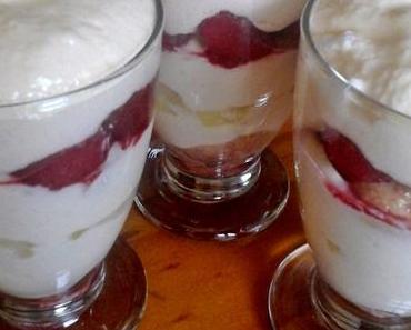 Tiramisu ananas framboise