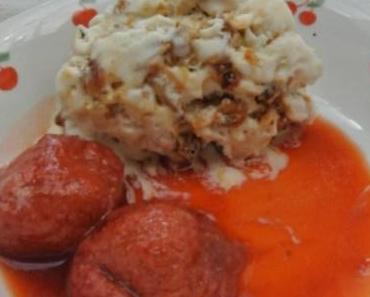 Nougat glacé et sa compotée de fraises