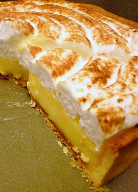 Tarte au citron meringuée