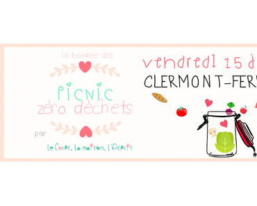 Pique-nique Zéro Déchet à Clermont-Ferrand {Par Le Corps La Maison L'Esprit}