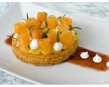 Tartelette de melon poché au romarin – Bataille food #36
