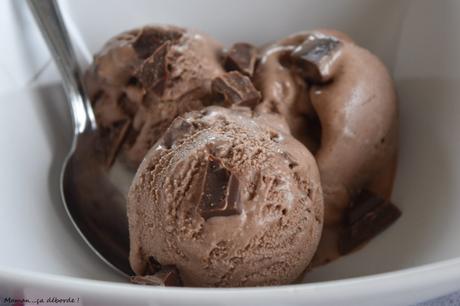 Glace au chocolat