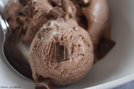 Glace au chocolat