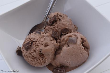 Glace au chocolat