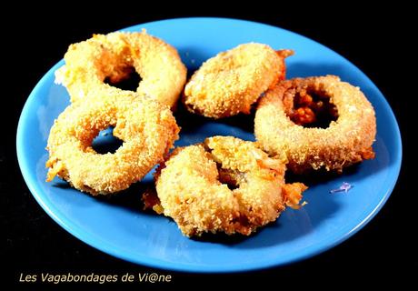 Onion rings à la mozzarella