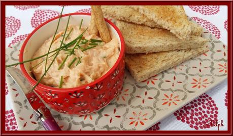 Rillettes aux deux saumons et ciboulette