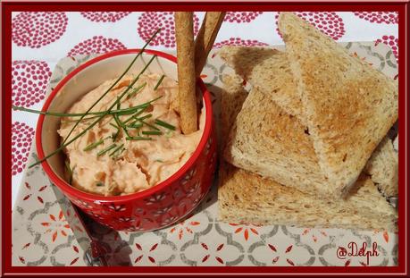 Rillettes aux deux saumons et ciboulette