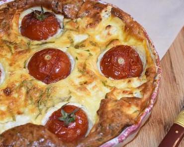 Clafoutis tomate et feta