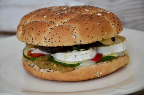 Burger végétarien aux légumes du soleil