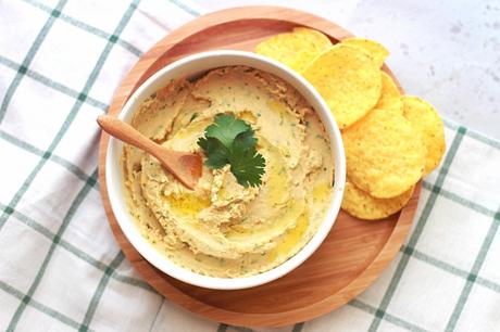 Houmous au beurre de cacahuète