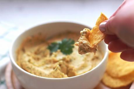 Houmous au beurre de cacahuète