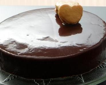 Gâteau au chocolat noir et spéculoos