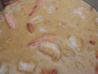 Crevettes au Curry et coco