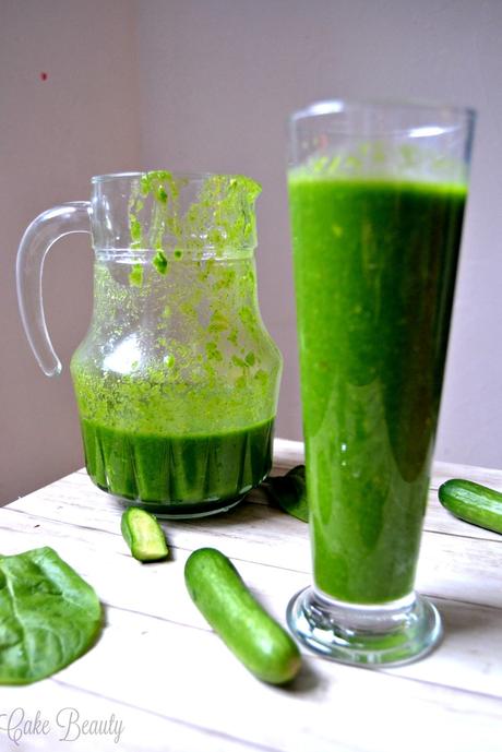 Green Smoothie Concombre Epinard Avocat 