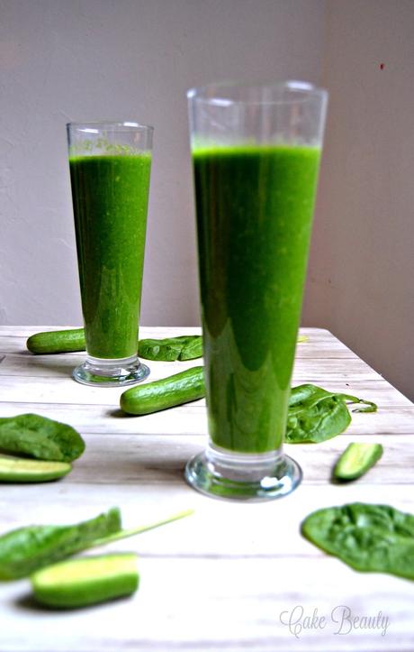 Green Smoothie Concombre Epinard Avocat 