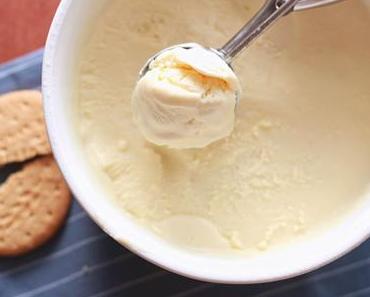 Glace vanille sans sorbetière (sans oeuf)