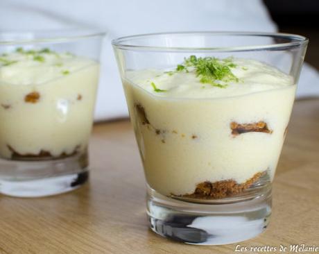 Tiramisu citron vert et spéculoos