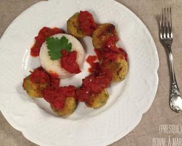 Keftas de courgettes {boulettes vegan}