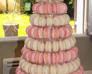 Pièce montée de 300 macarons