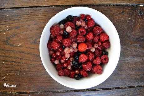 Tarte aux fruits rouges et vanille