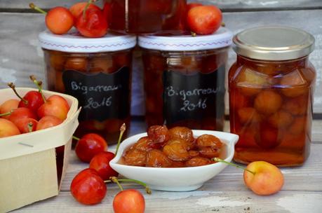 Confiture de cerises bigarreaux