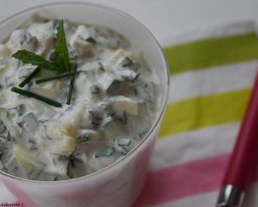 Tartare de concombre