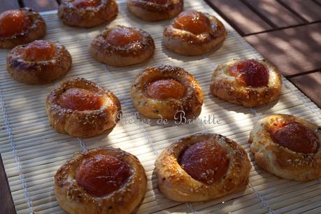 Briochettes aux abricots