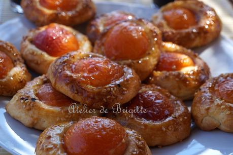 Briochettes aux abricots