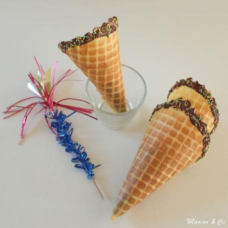 Cornet à glace maison