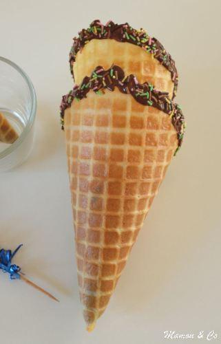 Cornet à glace maison