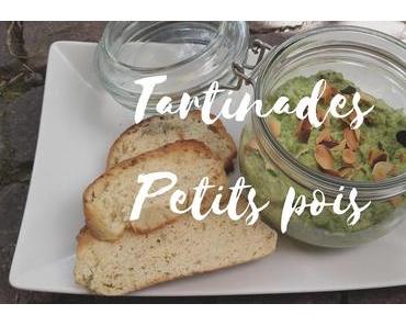 Tartinade de petits pois, vidéo guest avec Frédérique « the crazyoven »