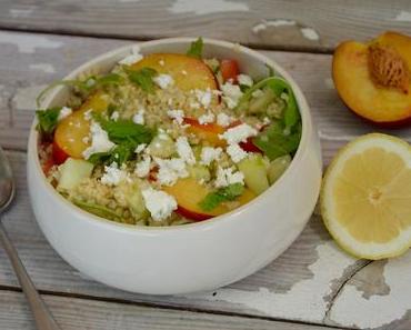 Taboulé d’été à la nectarine et feta