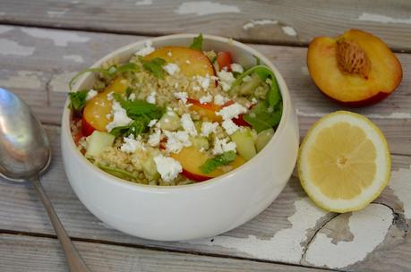 Taboulé d’été à la nectarine et feta