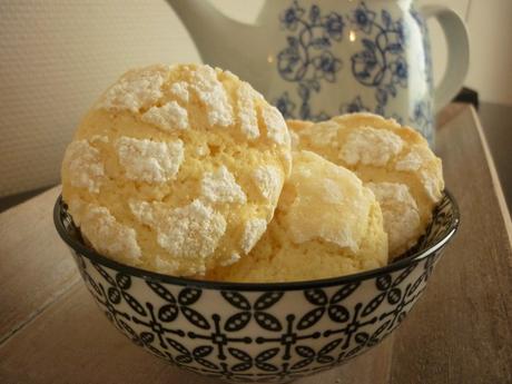 Craquelés au citron (ou Lemon crinkles)