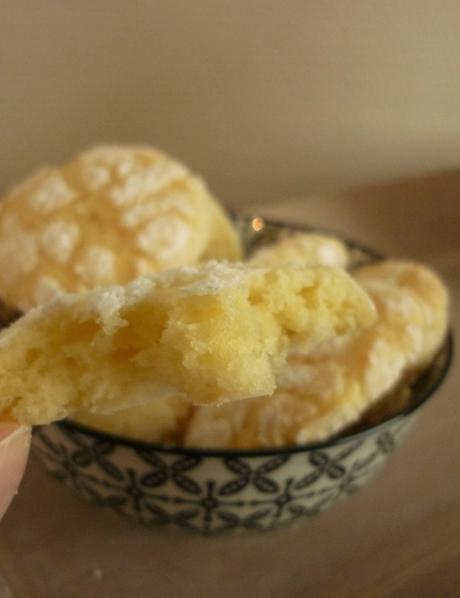 Craquelés au citron (ou Lemon crinkles)