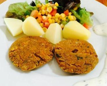 Steaks végétaux aux pois-chiches et patates douces