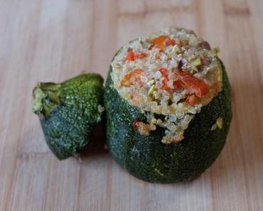 Courgettes farcies végétariennes
