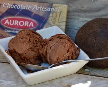 Glace au chocolat noir