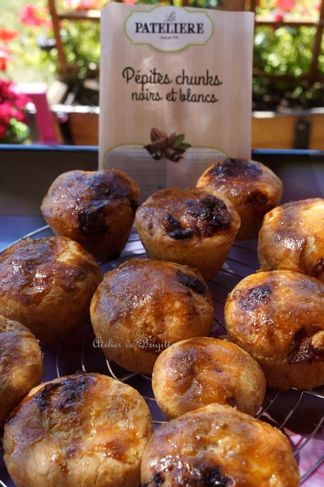 BRIOCHE aux 2 CHOCOLATS, recette Valhona