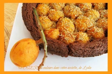 Tarte aux nèfles et romarin