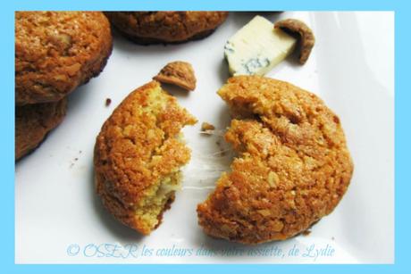 Cookies aux noix et au cœur fondant de Bleu du Vercors-Sassenage