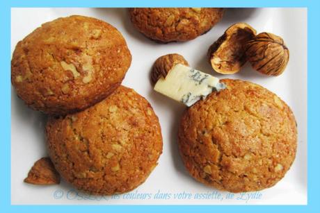 Cookies aux noix et au cœur fondant de Bleu du Vercors-Sassenage