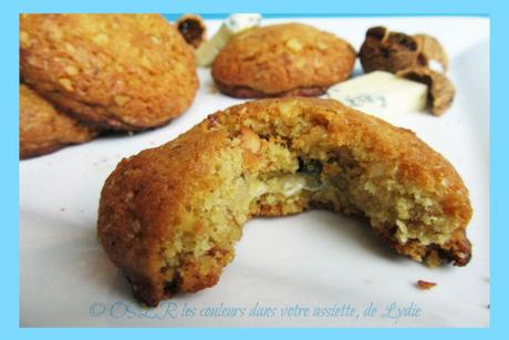 Cookies aux noix et au cœur fondant de Bleu du Vercors-Sassenage