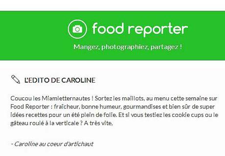 Mes Cookies-Cup à l’honneur, sur Food Reporter !