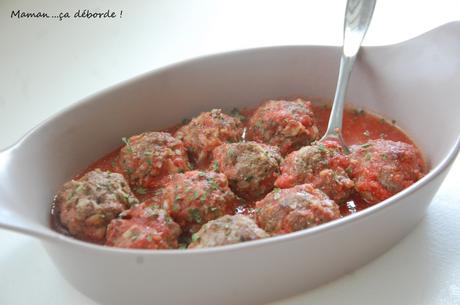 Boulettes de viande à la grecque (keftedakia)