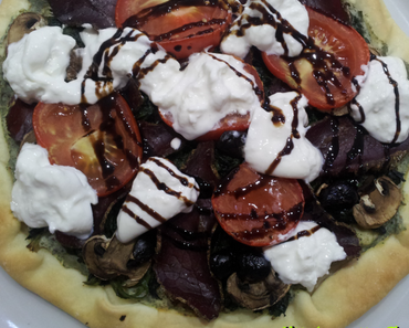 Pizza Eglina", une "3 fromages" à peu près guilt-free