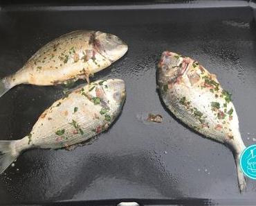 Daurade marinée à la plancha ♨