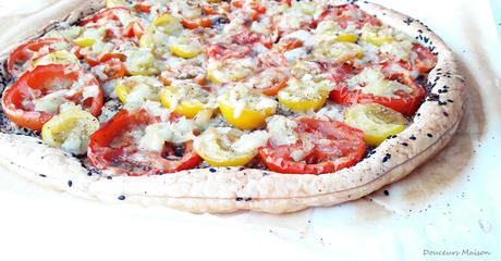 Tarte fine aux tomates  dans TARTES tarte-tomate