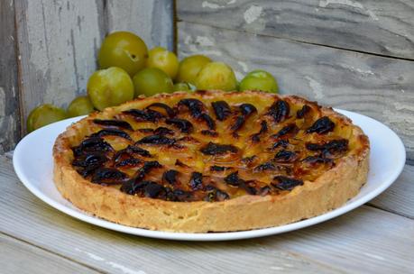 Tarte aux prunes Reine-Claude